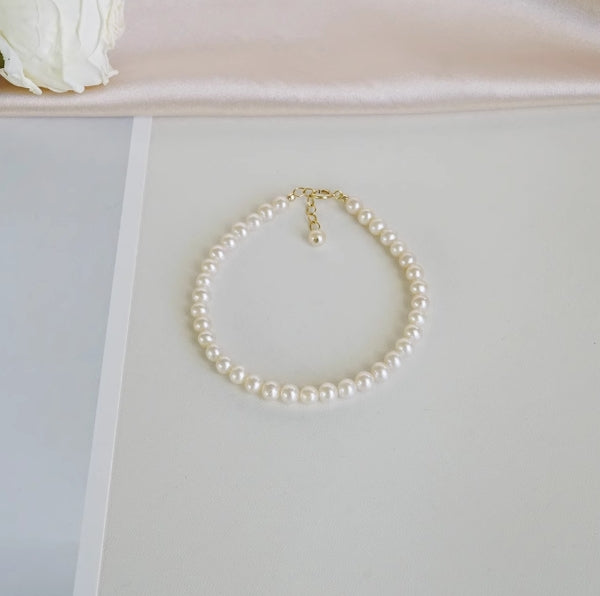 3-4mm 4-5mm natural freshwater small pearl bracelet