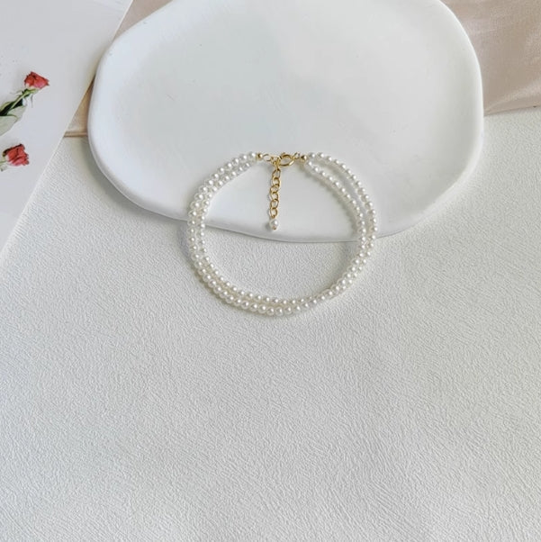 2-3mm Nearly Round Freshwater Pearl Bracelet