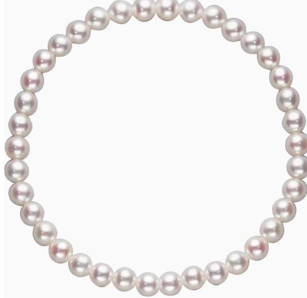 3mm pearl round aurora baby bracelet