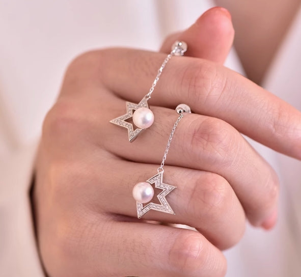 Comet earrings
