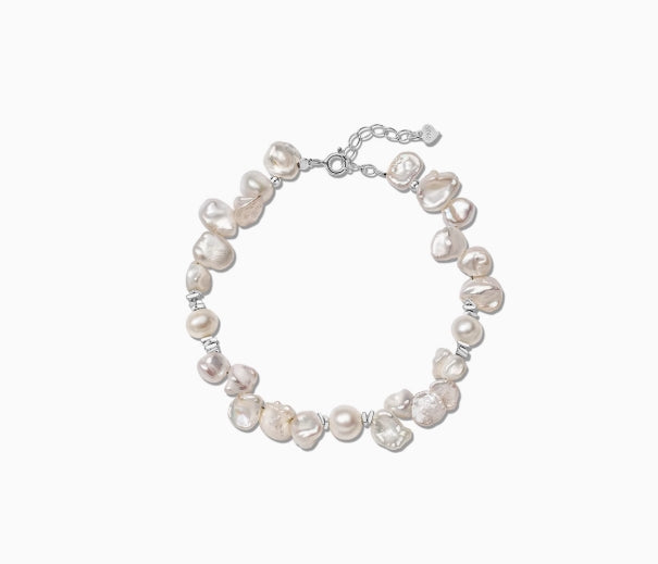 Freshwater Baroque Petal Pearl Bracelet