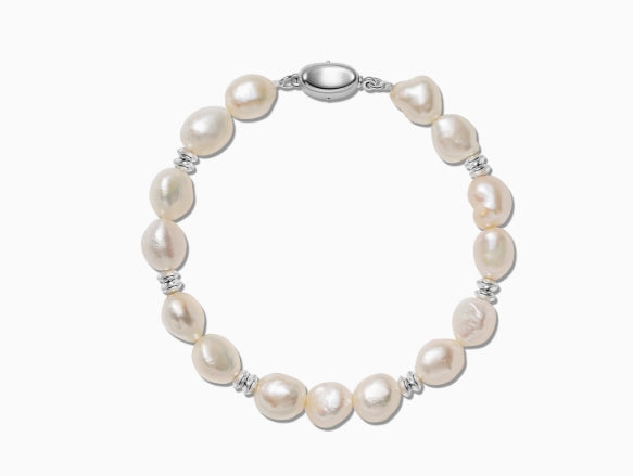 Baroque Shaped Pearl All-match Bracelet