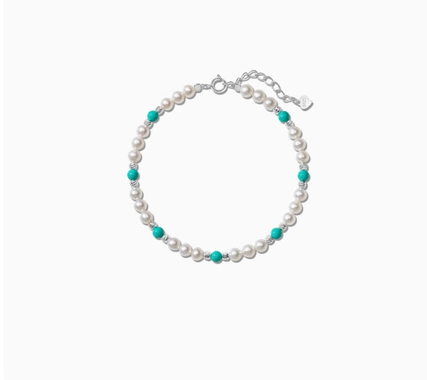 Freshwater Pearl Turquoise bracelet