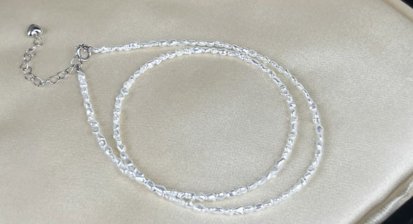Australian White Keshi Seawater Pearl Necklace