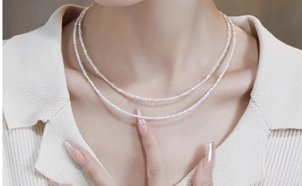 Australian White Keshi Seawater Pearl Necklace