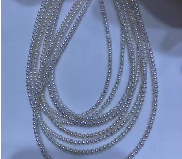 Pearl material: Mini baby freshwater pearls 2.5-3mm