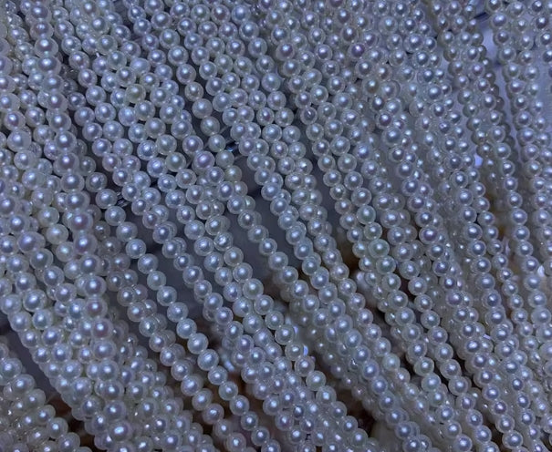 Pearl material: Mini baby freshwater pearls 2.5-3mm