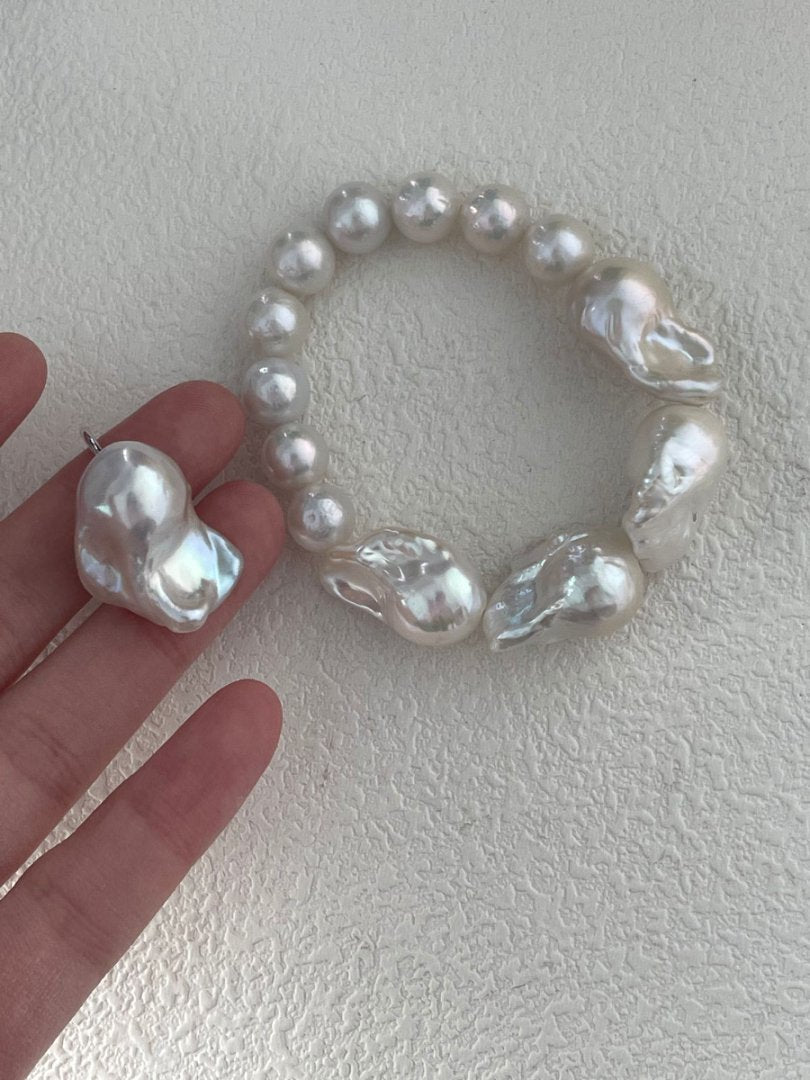 Dabalok bead Pearl bracelet
