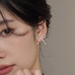 Mini pearl bow series earrings