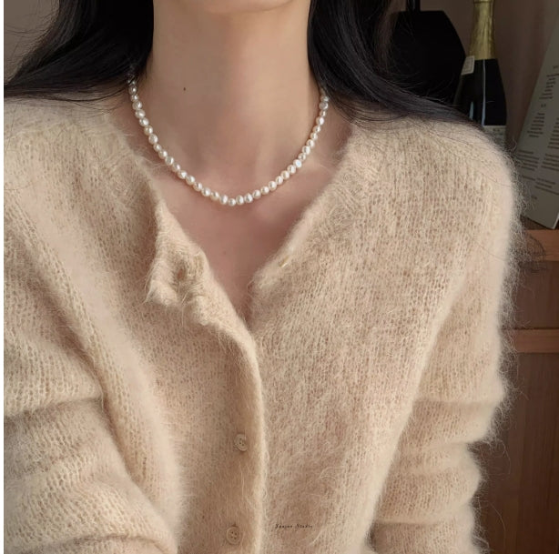Irregular Baroque Pearl Necklace