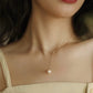 Classic Y-shaped adjustable single freshwater pearl