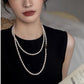 N Ways to Wear a Light-Strong Freshwater Pearl Otto Buckle Necklace