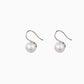 Tall fat pearl earrings