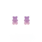 Suger candy gummy bear earrings