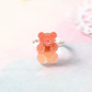 Sugar candy gummy bear ring