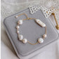 White Multi-Treasure Baroque Freshwater Pearl Bracelet