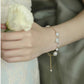 White Multi-Treasure Baroque Freshwater Pearl Bracelet