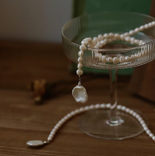 n ways to wear French petal French vintage sweater necklace