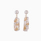 Sterling Silver Baroque Freshwater Pearl Stud Earrings