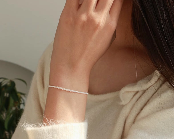 Rare and precious super small baby beads bracelet