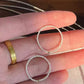 1mm2mm pearls, very fine millet pearls, ultra-fine pearl rings