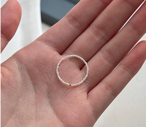1mm2mm pearls, very fine millet pearls, ultra-fine pearl rings