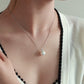 Natural Pearl Sterling Silver Princess Necklace