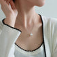 Natural Pearl Sterling Silver Princess Necklace