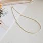 Very fine 2-3mm nearly round freshwater pearl necklace