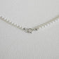 Very fine 2-3mm nearly round freshwater pearl necklace