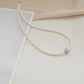 3-4mm natural freshwater pearl necklace