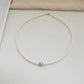 3-4mm natural freshwater pearl necklace