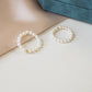 Mini baby natural freshwater pearl ring