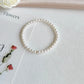 4mm natural freshwater small pearl bracelet