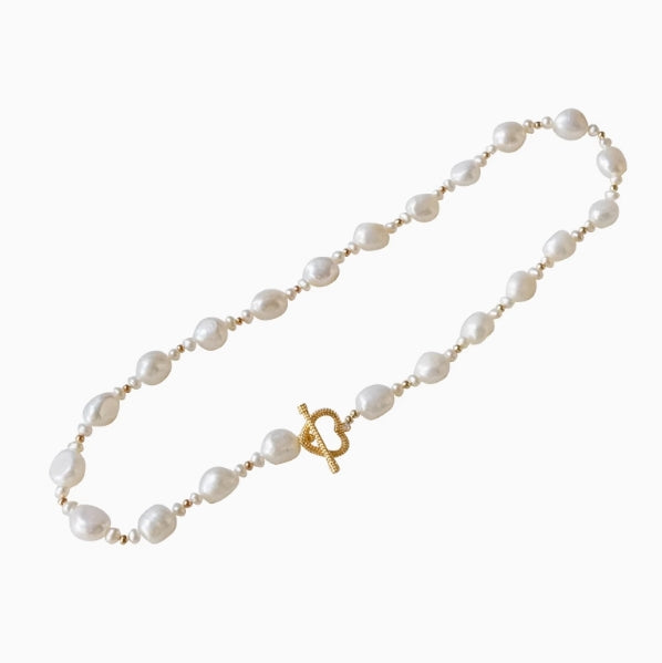 Freshwater Shaped Baroque Pearl Necklace