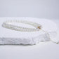 3mm comparable to seawater akoya pearls 18k gold aurora baby pearl necklace