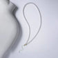3mm comparable to seawater akoya pearls 18k gold aurora baby pearl necklace