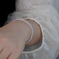 3mm pearl round aurora baby bracelet