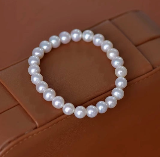 Freshwater pearl bracelet 8-9mm pearl bracelet