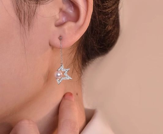 Comet earrings