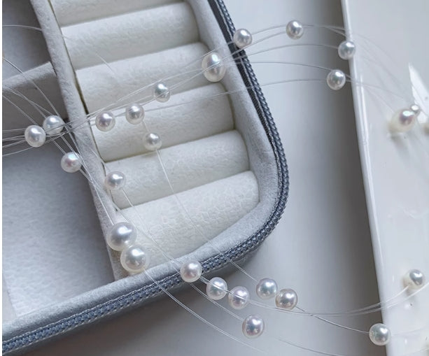 Pearl Starry Sky Five-Layer Necklace