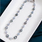 Japanese Akoya Seawater Really Many Stars Pearl Necklace