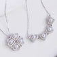 Pearl Pendant Clover Necklace