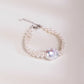 Braided Baroque Pearl Bracelet