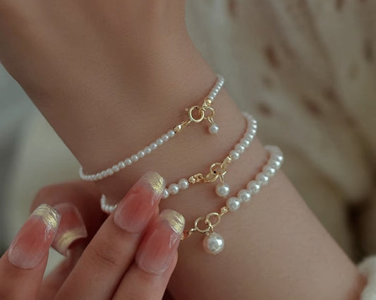 Freshwater Pearl Round Bracelet