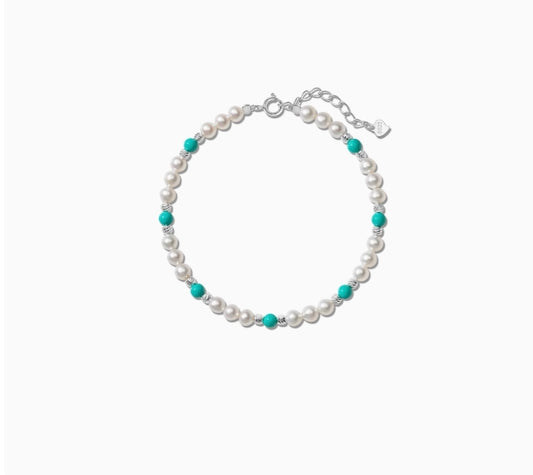 Freshwater Pearl Turquoise bracelet