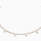 Cross Tiger Tooth Pearl Necklace