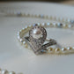 Crown Japanese Akoya adjuestsble ring