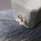 Threepearl Minimalist pearl Studs