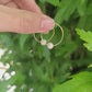 Near Round Freshwater Pearl Earrings